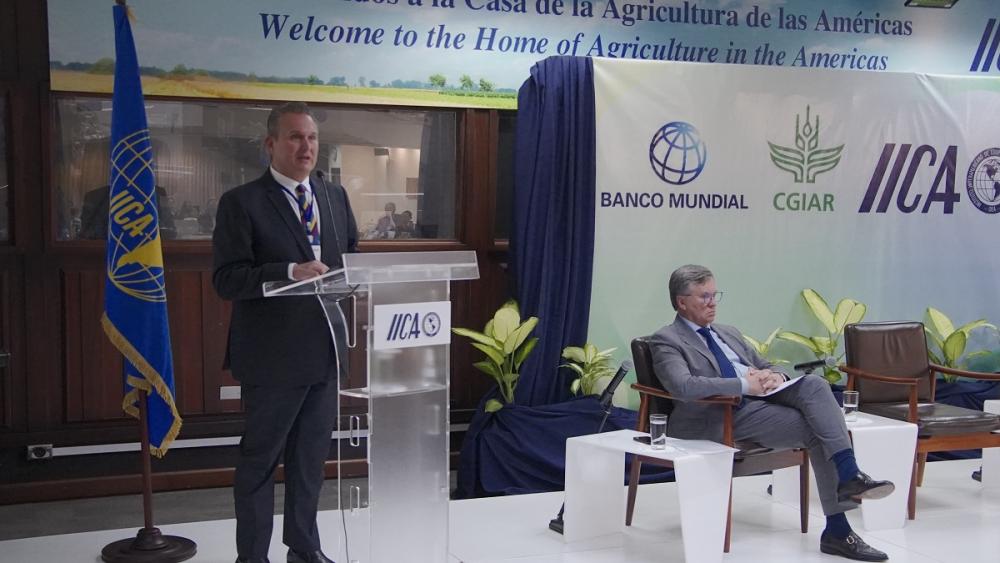 Joaquín Lozano, Director Regional para América Latina y el Caribe del CGIAR