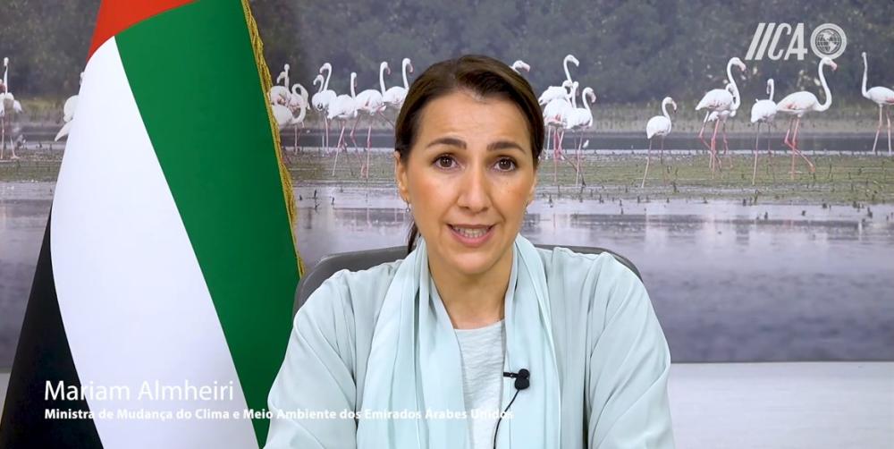 La ministra de Cambio Climático y Ambiente de Emiratos Árabes Unidos, Marian Bint Mohammed Saeed Hareb Almheiri, reveló que los sistemas alimentarios y la agricultura serán una de las prioridades de la agenda de la COP 28.