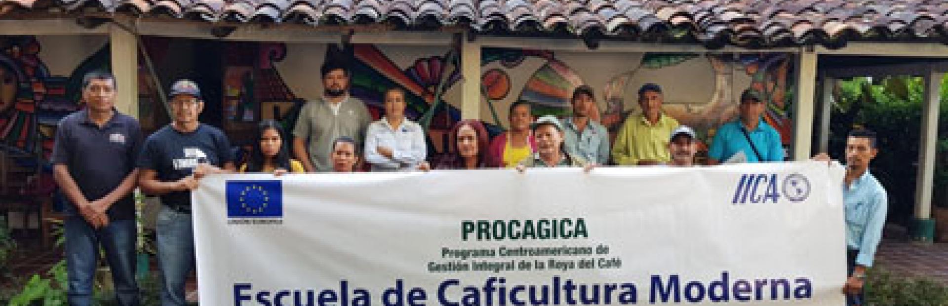 Escuela de Caficultura Moderna en Usulatán y San Miguel, El Salvador
