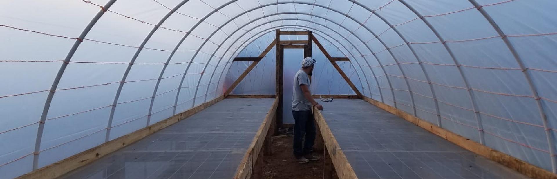 Secadora solar tipo domo instalada en La Paz, Honduras