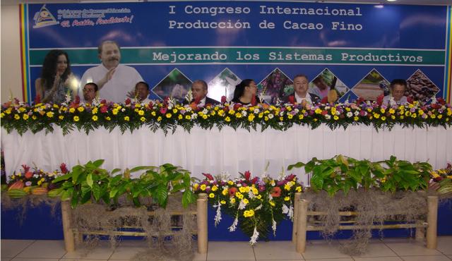 Inauguración del I Congreso Internacional de Cacao fino