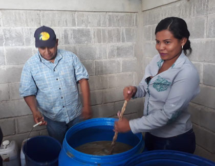 Instalación de biofábrica en Matagalpa, Nicaragua 