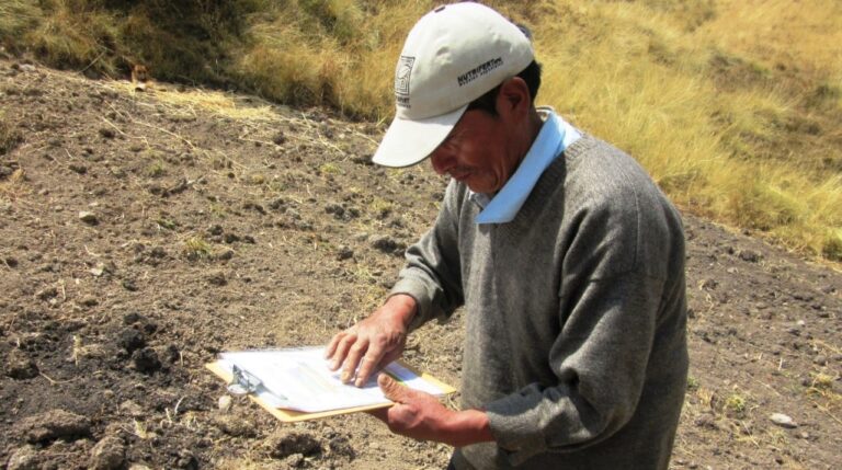 FOVIDA levantando información en Perú.