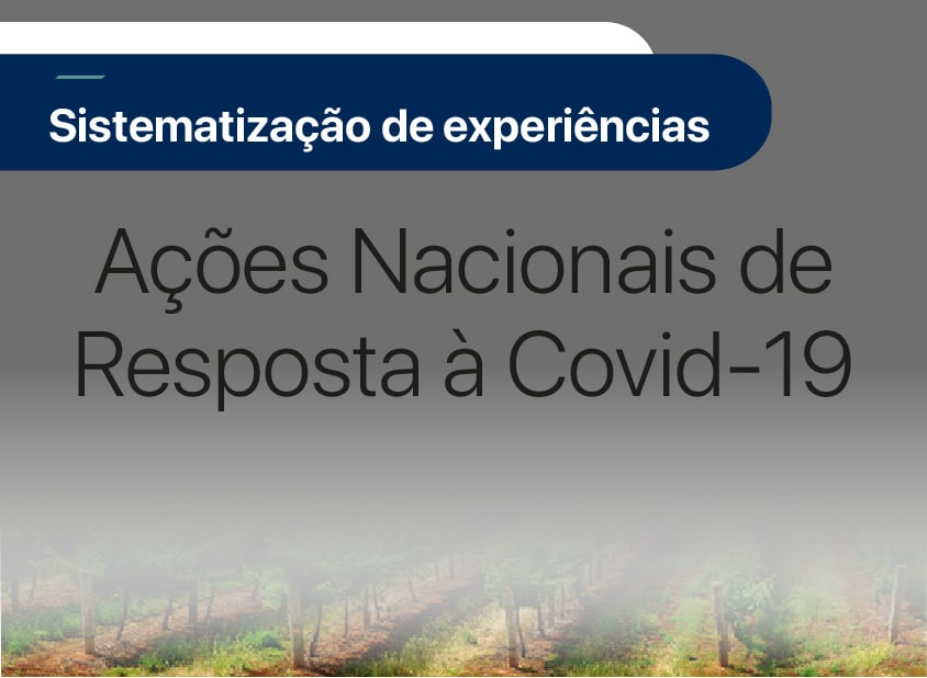 Sistematização de iniciativas para o funcionamento de sistemas agroalimentares