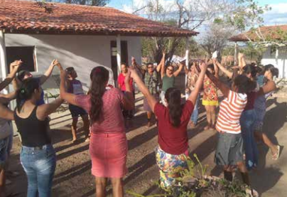 Muheres rurais em unidade agrícola da Borborema