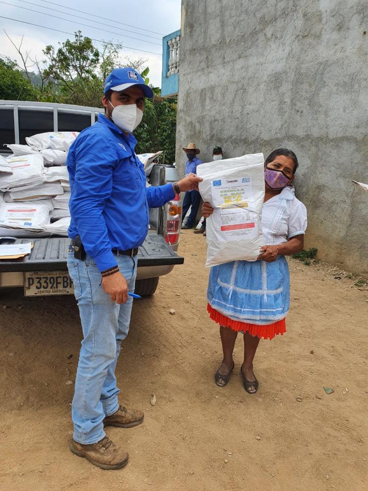 Entrega de Semilla de Maíz