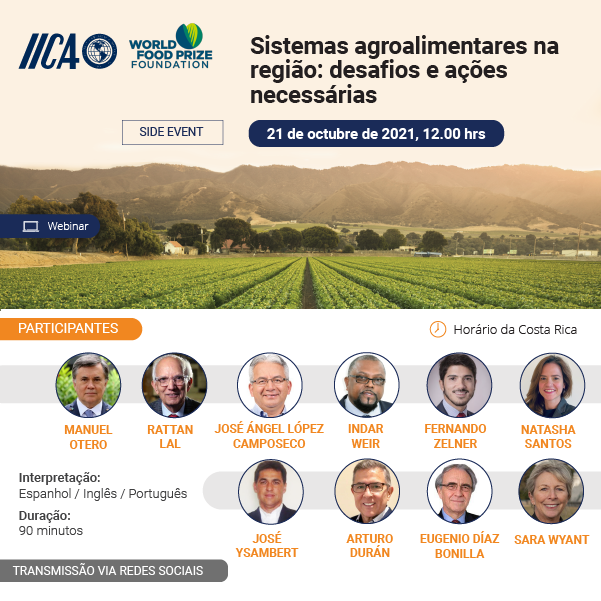 Los participantes intercambiarán ideas e información acerca de cuáles son las acciones que se requieren para lograr sistemas agroalimentarios más sostenibles en la región.