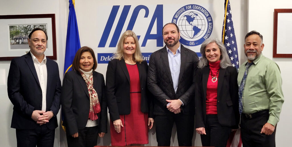 Staff of the IICA Office in the United States of America