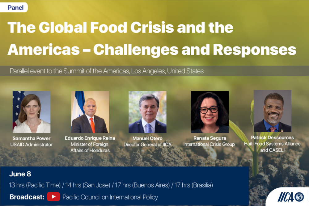 El panel, organizado por USAID y el Consejo del Pacífico sobre Política Internacional (Pacific Council on International Policy), se realizará este miércoles 8 de junio en Los Ángeles, Estados Unidos, como parte de las actividades paralelas a la Cumbre de las Américas, en la que participan Jefes de Estado y de Gobierno de los países del hemisferio. 