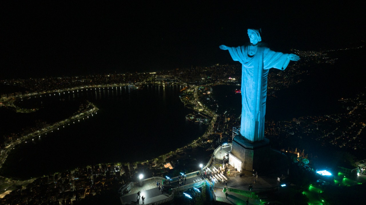 Cristo Redentor Iluminado DMA