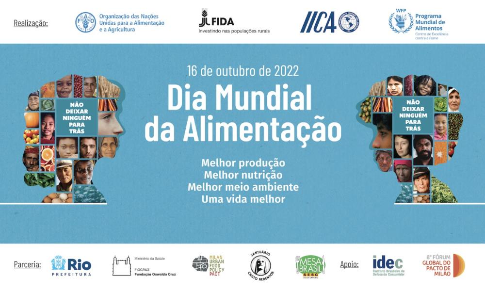 El lema de la conmemoración será: “No dejar a nadie atrás – mejor producción, mejor nutrición, mejor medio ambiente y una vida mejor”.