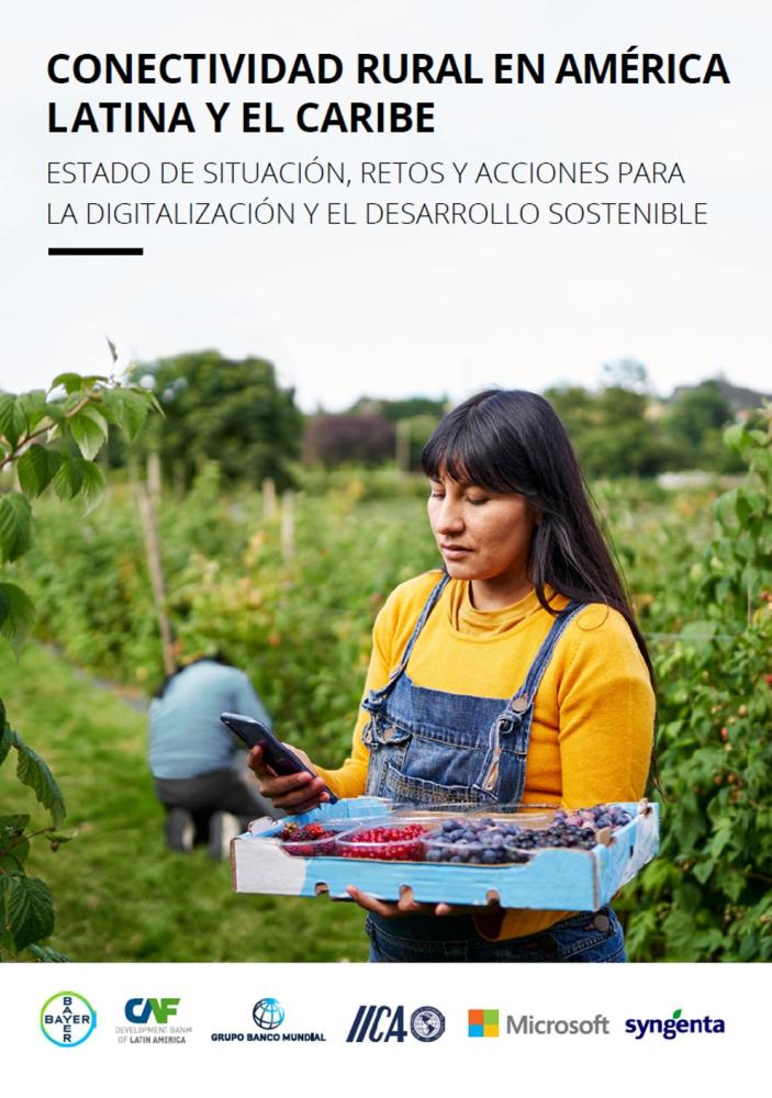 El IICA realizó este trabajo con el apoyo del Banco Mundial, Bayer, CAF-Banco de Desarrollo de América Latina, Microsoft y Syngenta a partir de un consenso inter-institucional que considera que promover la conectividad es condición indispensable y prioritaria para permitir el desenvolvimiento del conjunto de la vida productiva, social y comunitaria en la ruralidad.