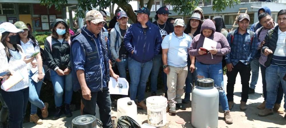 Patio de secado que será utilizado para secado de semillas de maíz y frijol de diferentes variedades.