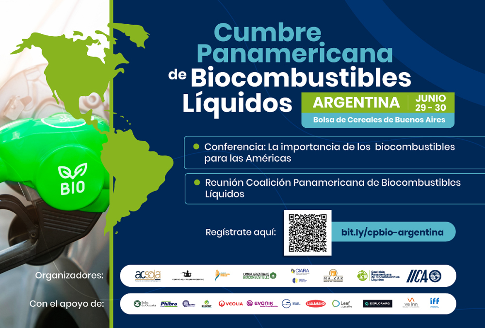 La Cumbre es organizada por la Coalición Panamericana de Biocombustibles Líquidos, integrada por los principales gremios empresariales e industriales de las Américas dedicados a la producción y procesamiento de azúcar, alcohol, maíz, sorgo, soja, aceite vegetal y granos, entre otros productos del sector agropecuario.