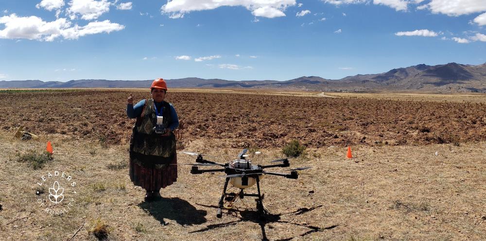 Yessica cree que las mujeres pueden ser grandes protagonistas en las transformaciones que se están dando en la agricultura, de la mano de la tecnología y la innovación.