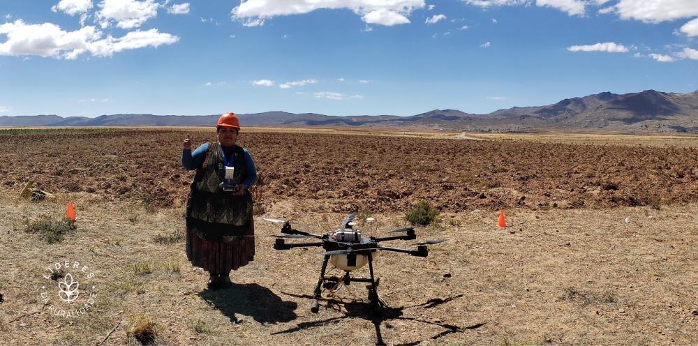 Yessica cree que las mujeres pueden ser grandes protagonistas en las transformaciones que se están dando en la agricultura, de la mano de la tecnología y la innovación.