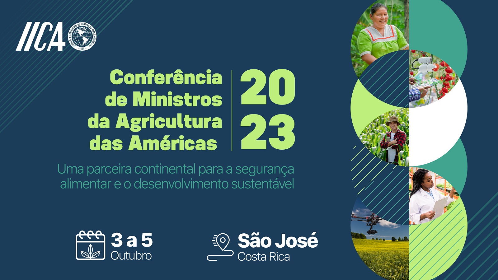 Algunos de los temas de agenda de la Conferencia de Ministros de Agricultura 2023 serán inclusión social y agricultura familiar, mitigación y adaptación al cambio climático, crisis hídrica, incorporación de tecnología digital, financiación de la ciencia e investigación aplicada al agro y comercio internacional.