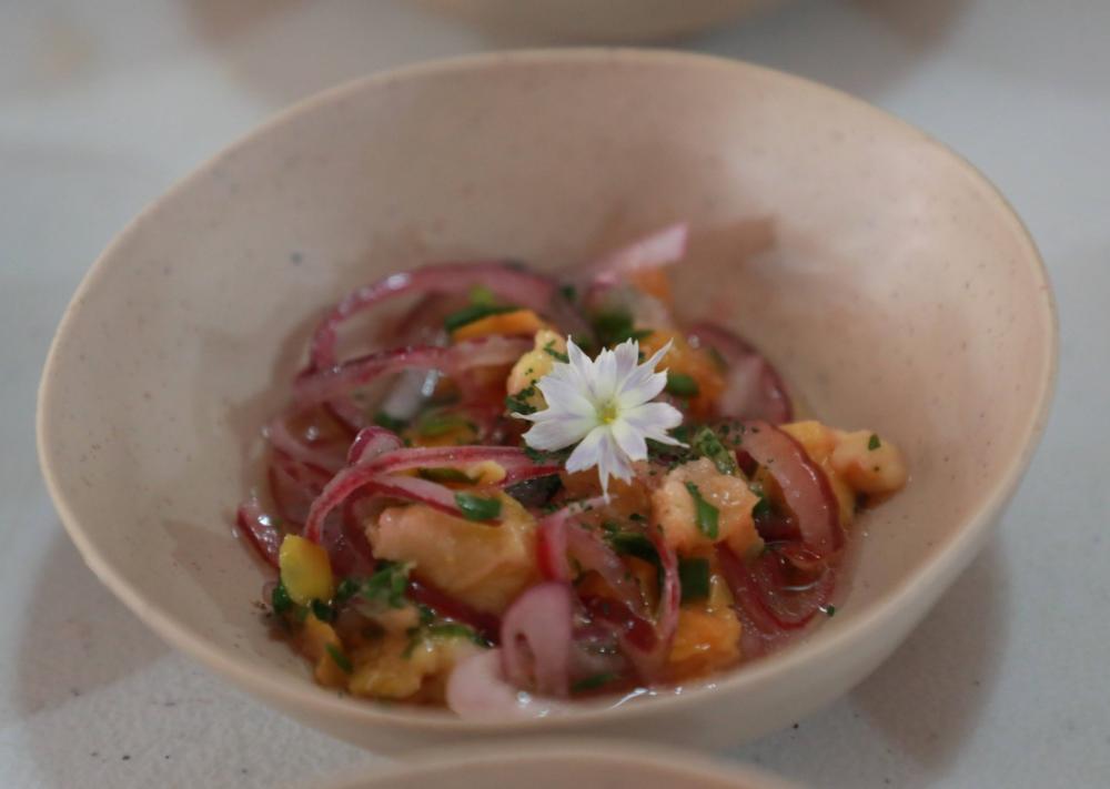 Ceviche de CAju - Sabores da Caatinga