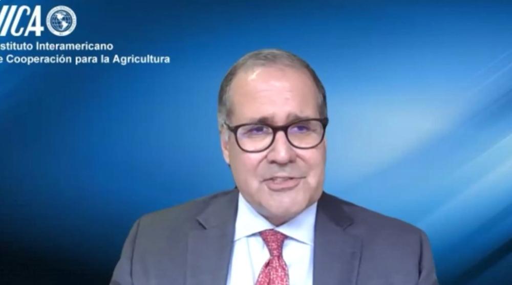 El Subdirector General del IICA comentó que el Instituto está creando puentes para llevar la voz de la agricultura regional a foros globales y organismos internacionales, por ejemplo al Foro Global sobre Agricultura y Alimentación llevado a cabo en Alemania en enero del 2024.