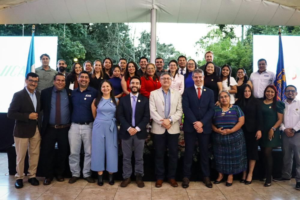 Equipo de la representación IICA Guatemala y PROMECAFÉ.