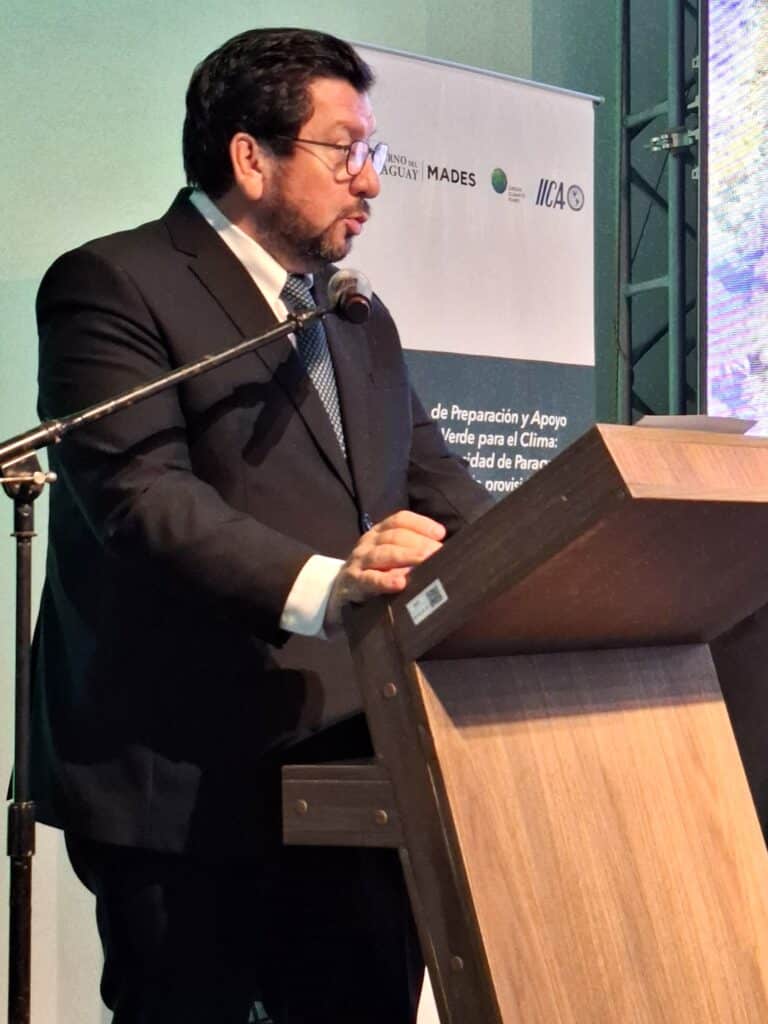 Ing. Agr. Rodrigo Astete, Representante Encargado del IICA en Paraguay